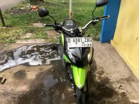 motor matic karbu TVS dazz 2013komplit isi 4,5