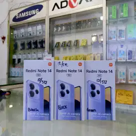 Redmi Note 14 5G (12/512) GB Baru 100% Original⁹