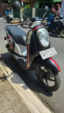 Honda Scoopy Fi 2016 Hitam Pajak On