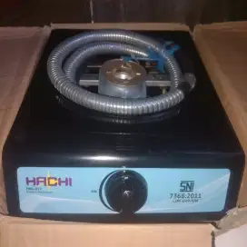 Kompor 1tungku 1set merk hachi