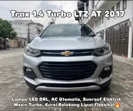 (TDP 19 JUTA!) Chevrolet Trax 1.4 Turbo LTZ Automatic Silver 2017