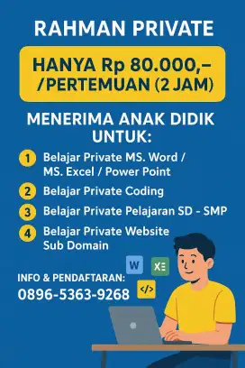 Rahman Private menerima siswa/i