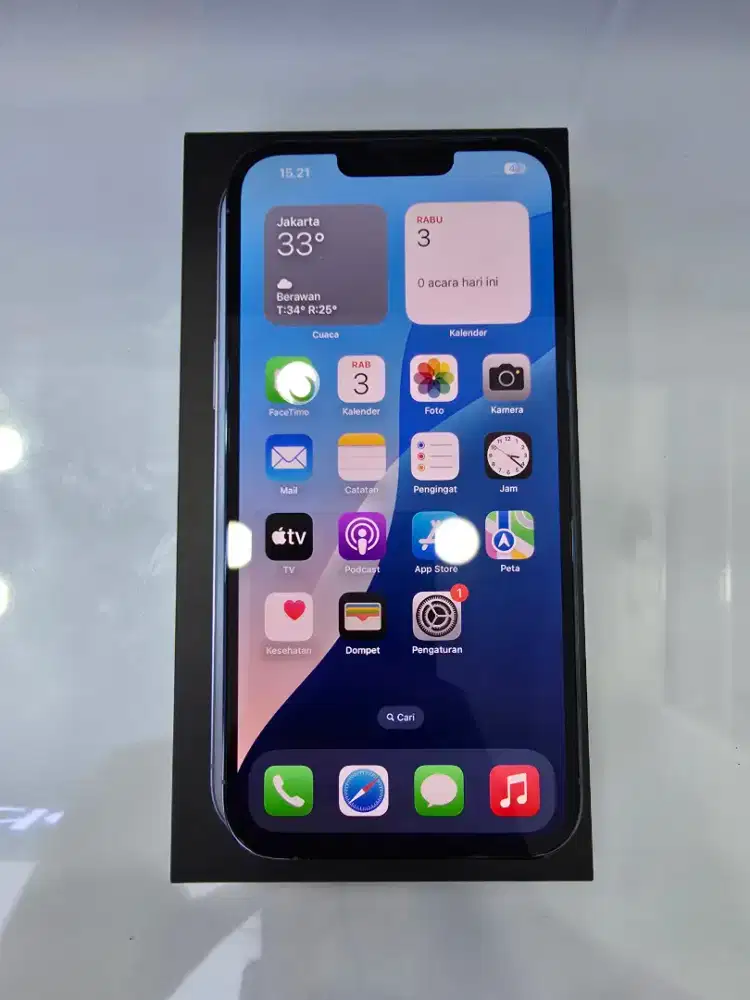 Iphone 13 Pro Max 256Gb Sierra Blue Ex Garansi Inter -MasterCom