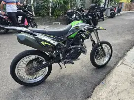DIJUAL CASH KAWASAKI D-TRACKER 150 THN 2016 PAJAK OFF 1X SIAP PAKAI