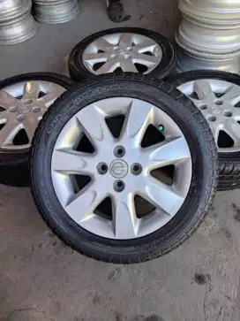 Velg Nissan March R15 Model Awal Original Copotan
