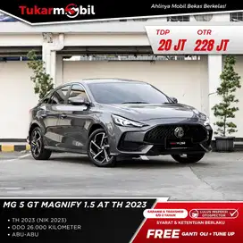 MG 5 GT MAGNIFY 1.5 METIK TAHUN 2023 SUNROOF,CAM 360, TIPE TERTINGGI