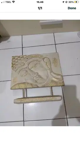 pajangan model ditarok bahan dari kayu