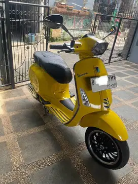 Vespa Sprint tahun 2023 pajak on