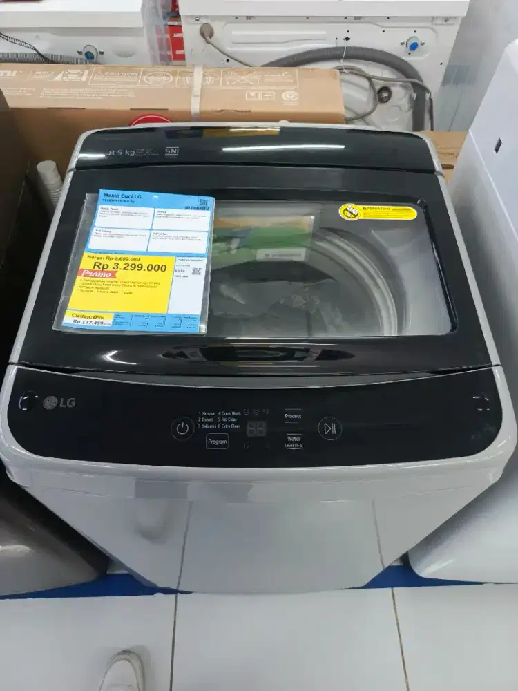 Promo cicilan mesin cuci LG tanpa dp syarat KTP aja
