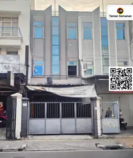 Ruko Strategis Tanjung Duren Raya 3 Lantai, 204m², Dekat Central Park