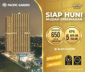 Dijual Apartemen  Murah di Tangerang  berkelas  Pacific Garden