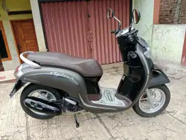 Scoopy 2020 warna abu hitam surat komplit