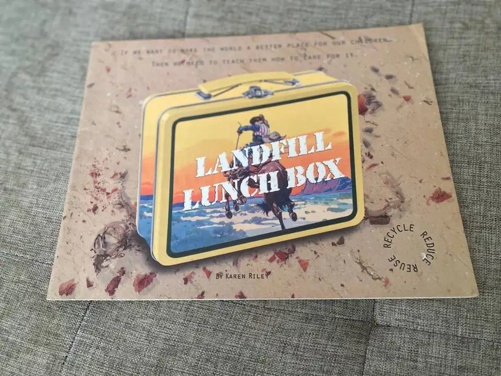 LANDFILL LUNCH BOX – KAREN RILEY – SCRAP GALLERY - PRELOVED