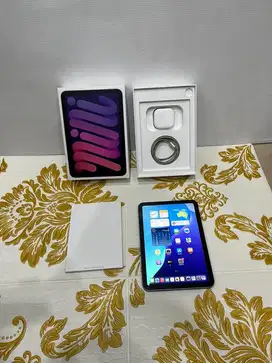 iPad Mini 6 Cellular 64GB Second Mulus Fullset Original
