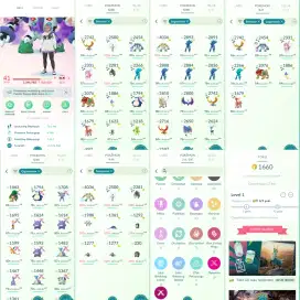 Akun pokemon go lv 41 regigigas