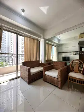 DISEWAKAN WATERPLACE REASIDENCE APARTEMEN 2BR 56m2 FULL FURNISHED