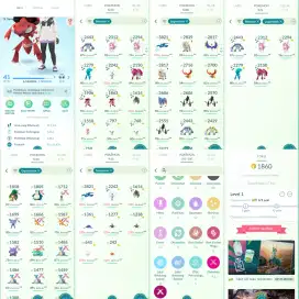 Akun pokemon go lv 41 genesect