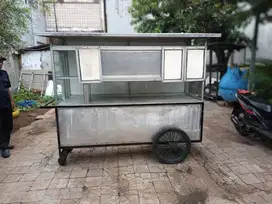 Gerobak usaha siap pakai