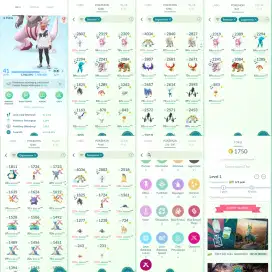 Akun pokemon go lv 41 palkia