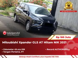 [ GARANSI 5TH ] Mitsubishi Xpander GLS AT Hitam NIK 2021/2022
