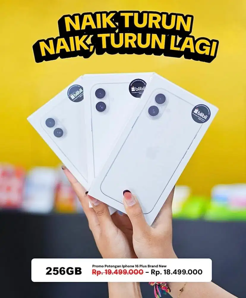 Promo Kredit Iphone 16 Plus 128 Dp 0 Tanpa Survey