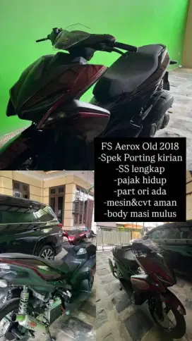 AEROX 2018 KM RENDAH FULL MODIF