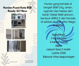 Rmh Minimalis New Siap Huni Tgh Kota BSB Kedaton Harga Bawah Pricelist