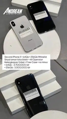 Second Iphone X Permanen