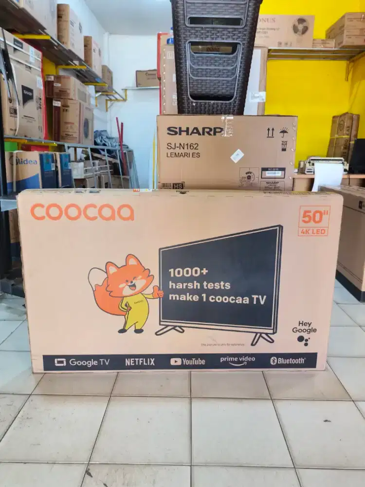 Coocaa Google TV 50 inch promo terbatas bisa kredit