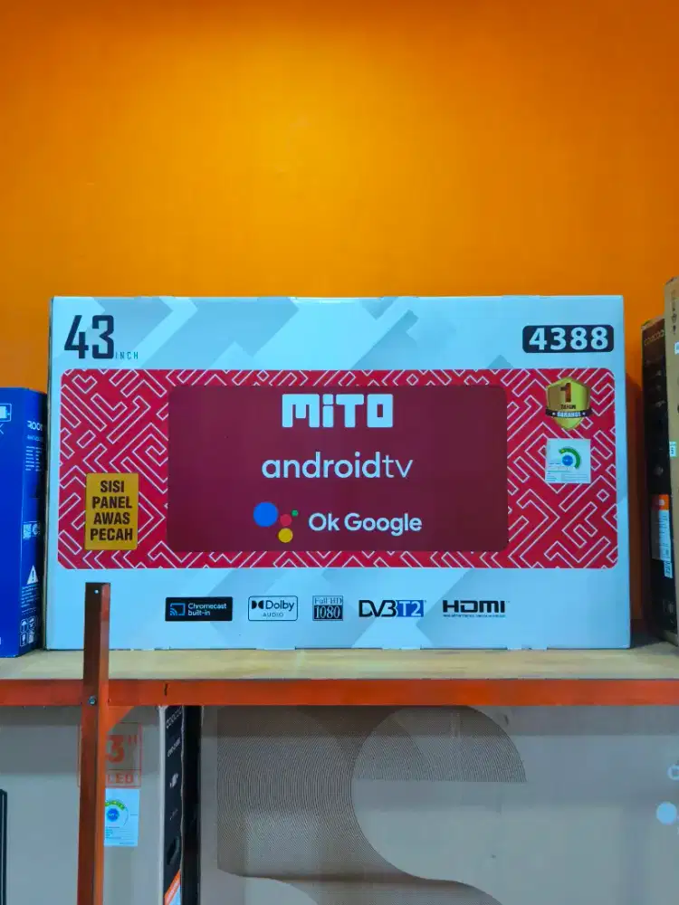 Mito Android TV 43 inch promo terbatas bisa kredit