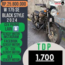 W 175 BLACK STYLE 2024 SECOND LIKE NEW