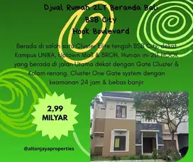 Hunian Minimalis Ready 2LT BSB City Beranda Bali HOOK Jalan Utama