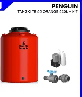 Penguin - Tangki Tandon Toren Air Water Tank Set Tb 55 L