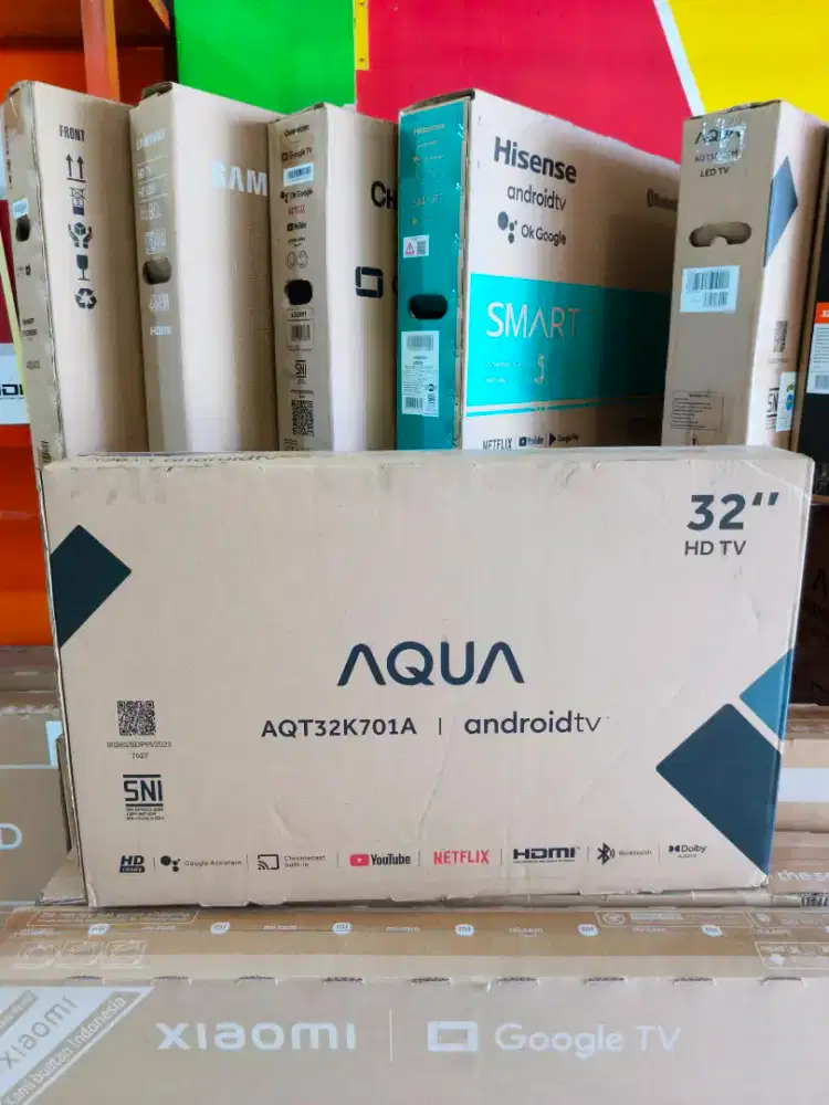 Aqua Android TV 32 inch promo terbatas bisa kredit