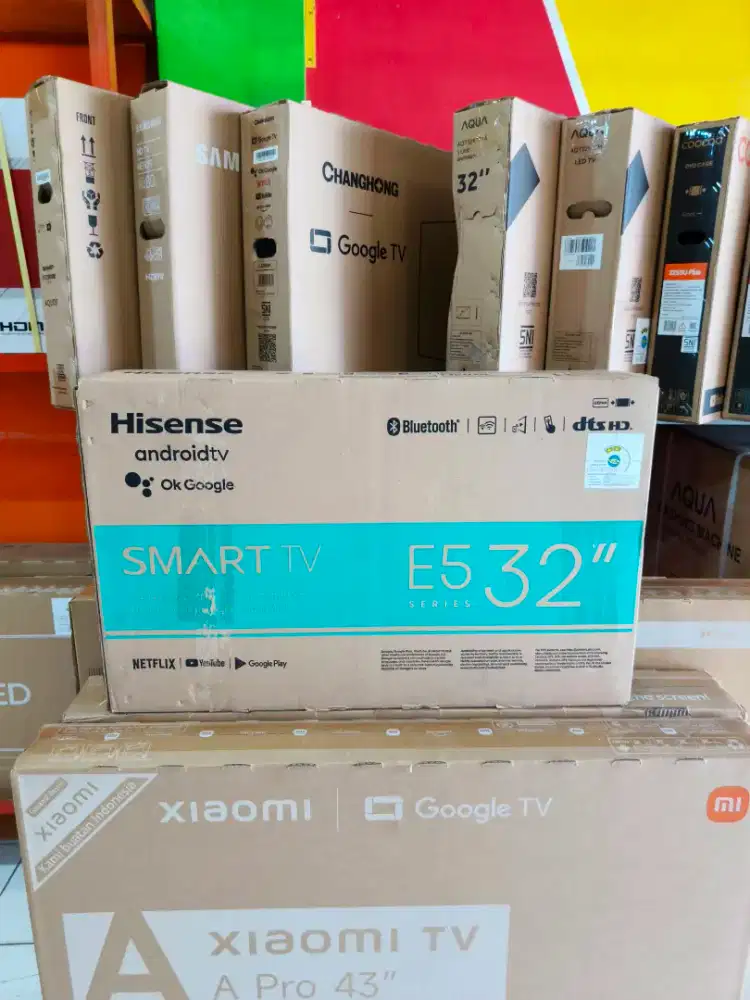 Hisense Android TV 32 inch promo terbatas bisa kredit