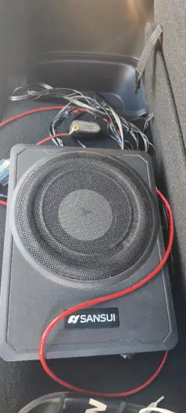 Subwoofer kolong sansui 10 inch