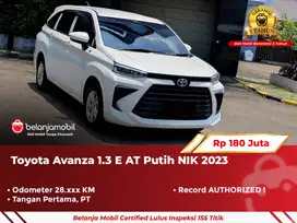 [ GARANSI 5TH ] Toyota Avanza 1.3 E AT Putih 2023/2024