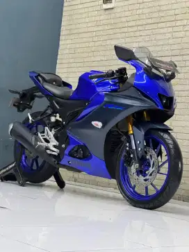 ODO 12RB‼️ Yamaha R15 V4 2022 Blue Favorite - Dava Mustika