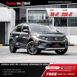 HONDA WRV RS SENSING METIK TAHUN 2024 pajak panjang low km