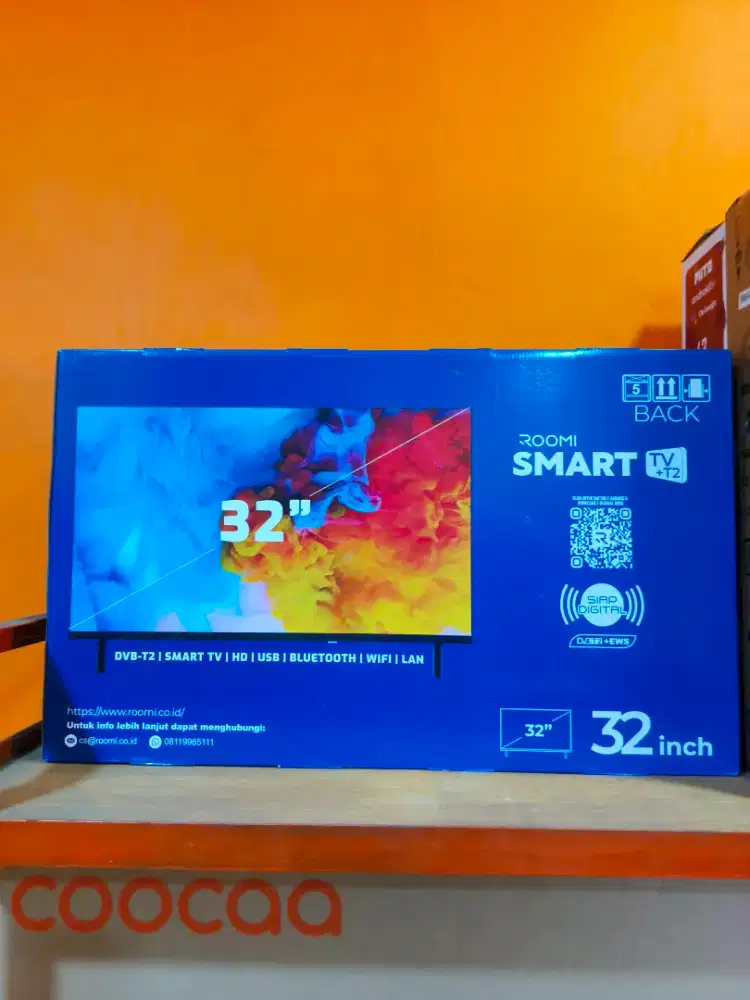 Roomi Smart TV 32 inch promo terbatas bisa kredit