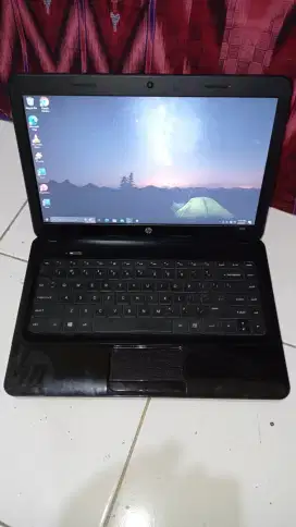 Laptop murah HP 1000 AMD A4 RAM 4GB HDD 500GB WIN 10 LED 14 BATERAI OK