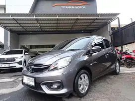 KM 30rb ANTIK Honda Brio Satya E 1.2 Matic Grey 2018