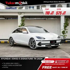 HYUNDAI IONIQ 6 SIGNATURE METIK TAHUN 2024/2023 listrik,low km