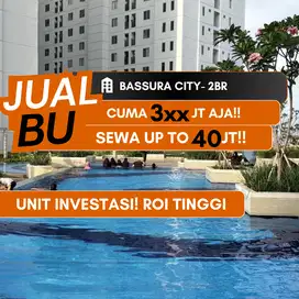 JUAL BU BASSURA CITY APARTMENT 2BR JATINEGARA KOTA KASABLANKA