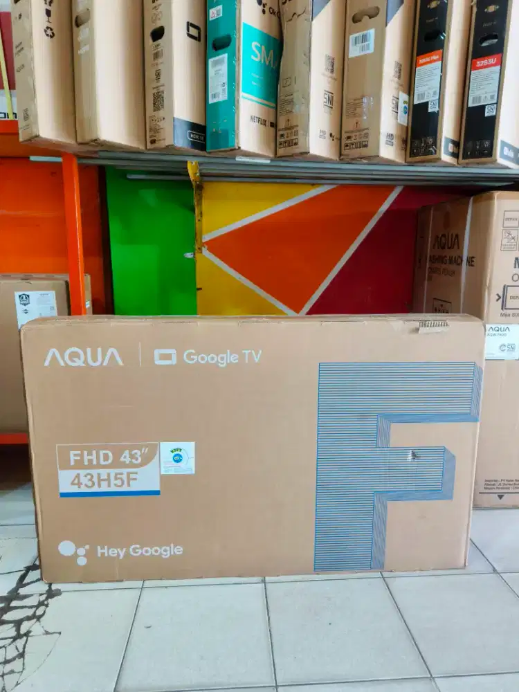 Aqua Google TV 43 inch promo terbatas bisa kredit