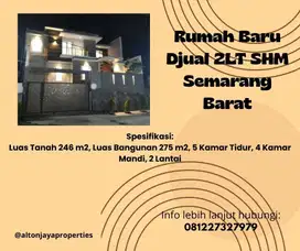 Rumah Djual SHM Baru Manyaran Semarang Barat Dekat Toko Ramai