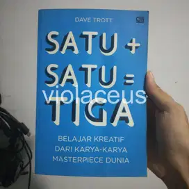 Satu + Satu = Tiga - Dave Trott Preloved Prelove Preloves