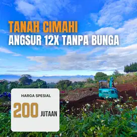TANAH LUAS 84 M2 HANYA 2 MENIT ALAM WISATA CIMAHI