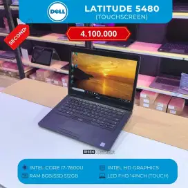 DELL LATITUDE 5480 TOUCHSCREEN I7 7600U FHD 14inch RAM 8GB SSD 512GB