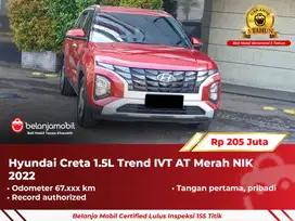 [ GARANSI 5TH ] Hyundai Creta 1.5L Trend IVT AT Merah 2022/2023